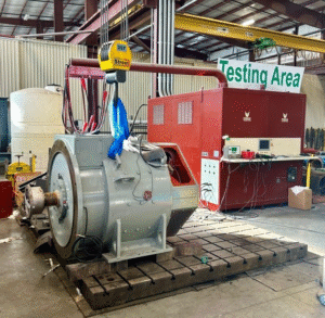 1,000hp DC Motor for a steel mill