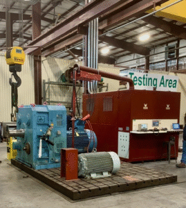 Motors Being Tested After Assembly